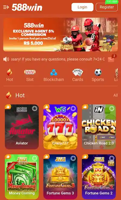 588 Win Download APK (new earning app 2026) for Android