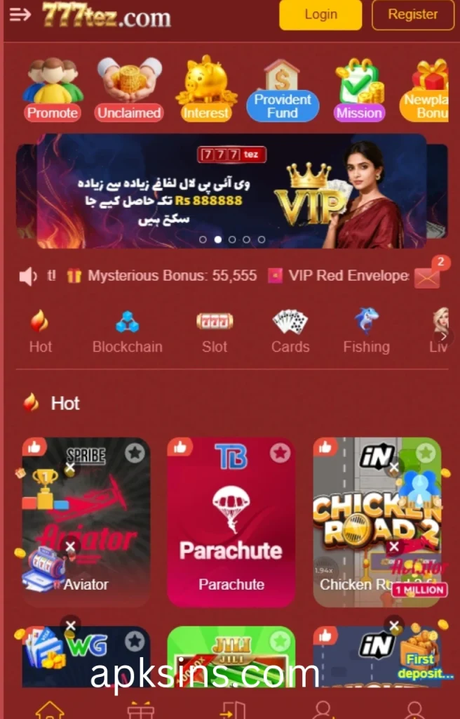 777Tez Game Free Real Money Mobile APK- Latest Version