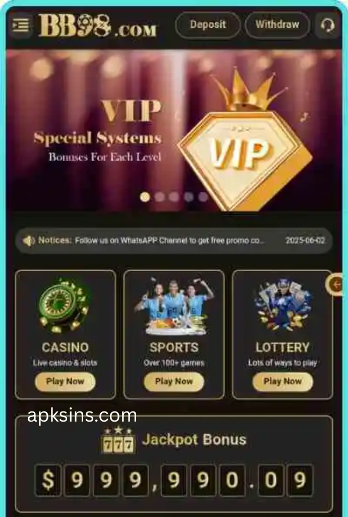 BB98 Game Play Fun Earn Real Money