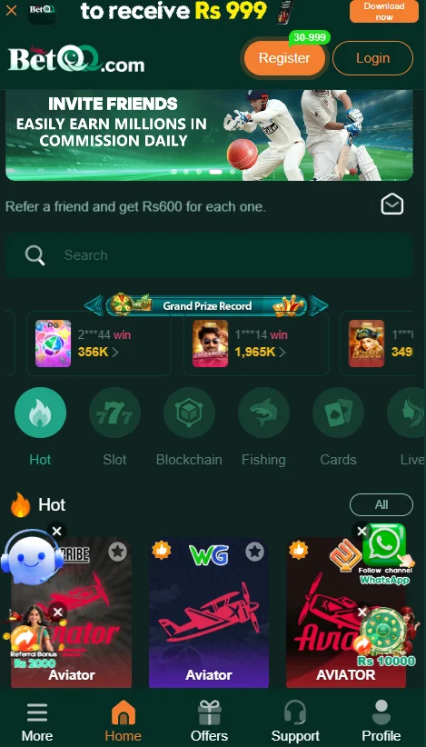 Bet QQ Game Download (New Earning App) in Pakistan 2026