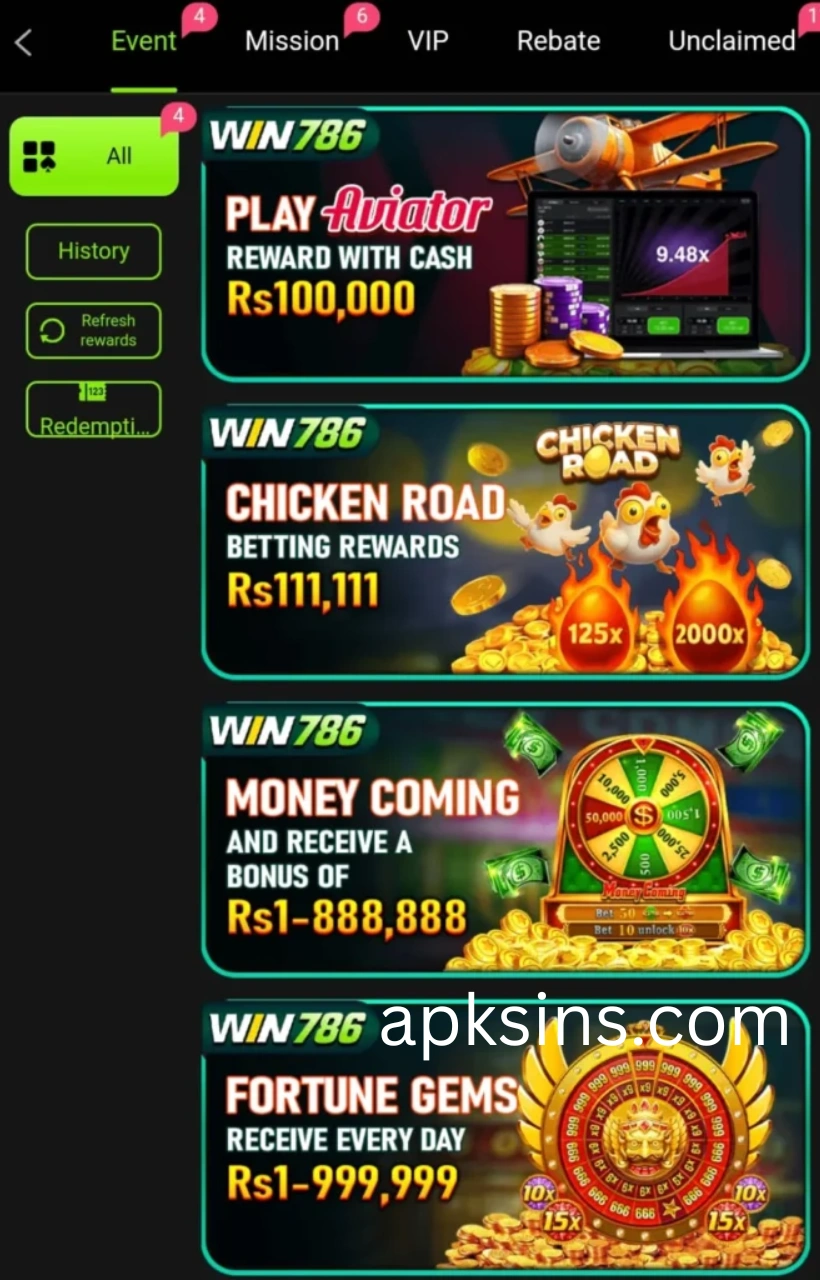 Win 786 Game APK Download – Free Earning App for Android 2026
